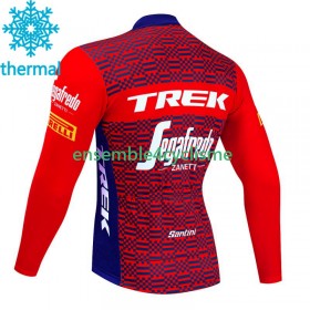 Maillot Cyclisme Hiver Thermal Fleece Trek Segafredo 2023 N002